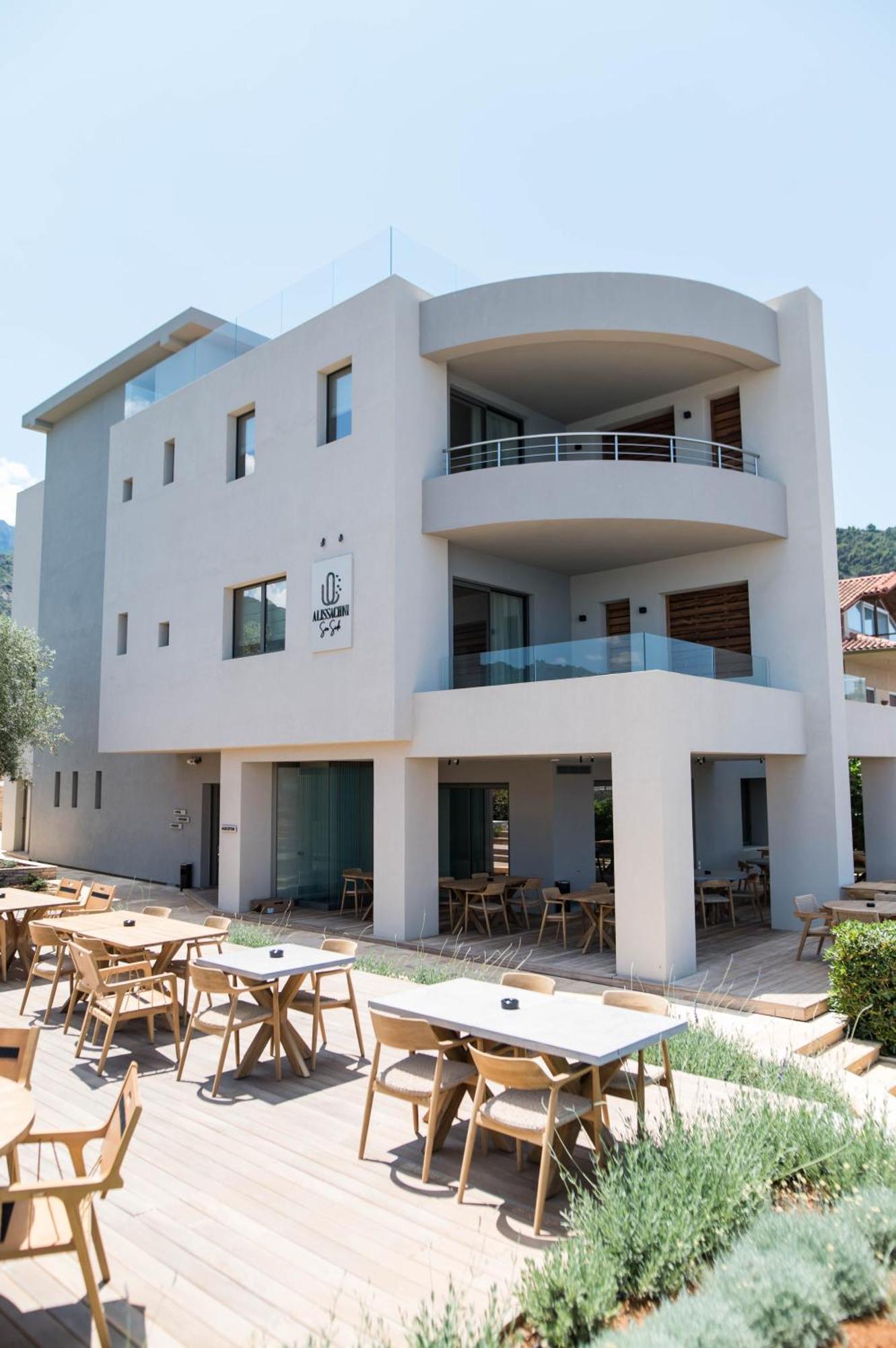 Alissachni Seaside Hotel Dhervénion Exteriér fotografie