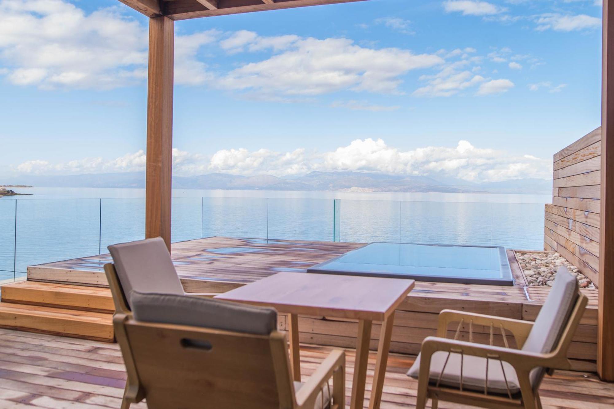 Alissachni Seaside Hotel Dhervénion Exteriér fotografie